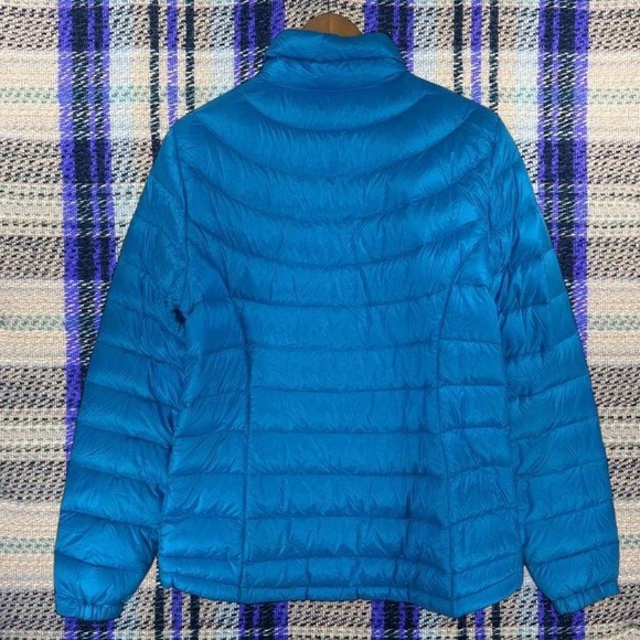 L.L.Bean Jacket Womens Small Blue Ultralight 850 DownTek Pertex Puffer Coat - Picture 2 of 8